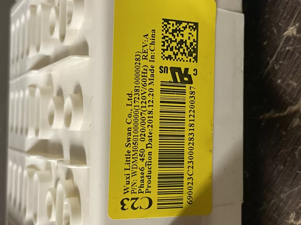 GE WH12X27293 17238100000283 Washer Control Board AZ49415 | Wmv338