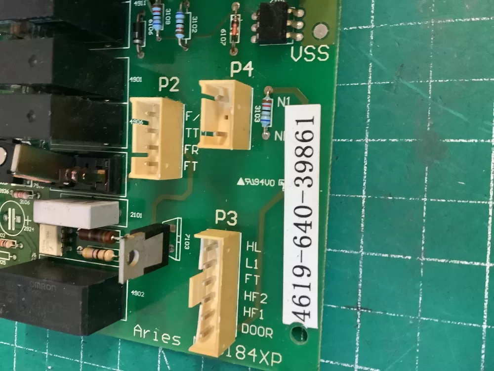 Whirlpool  4619-640-39861 W10233386 Microwave Control Board AZ229015 | NR532