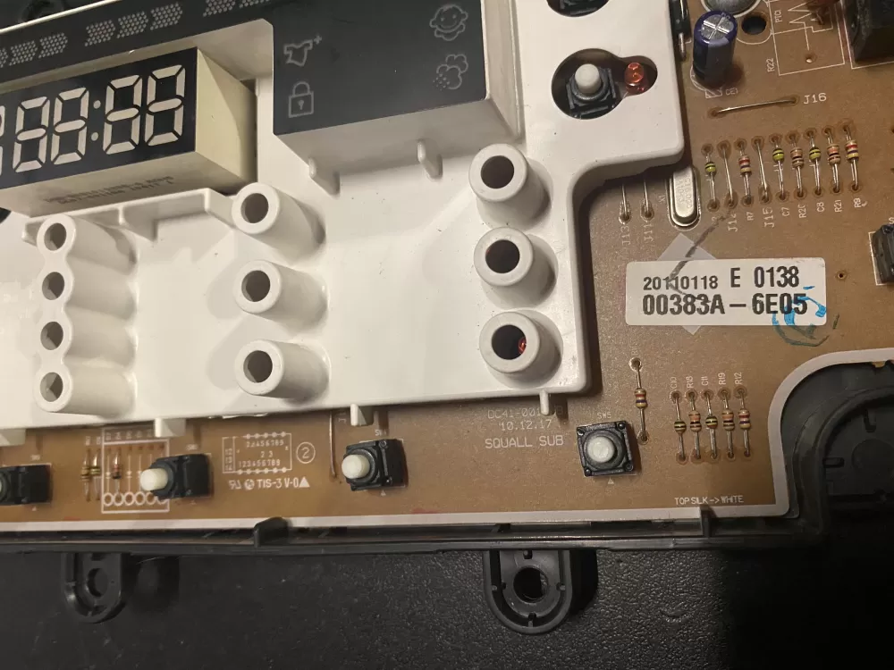 Samsung DC41 00145B Washer Control Board AZ26478 | BK150