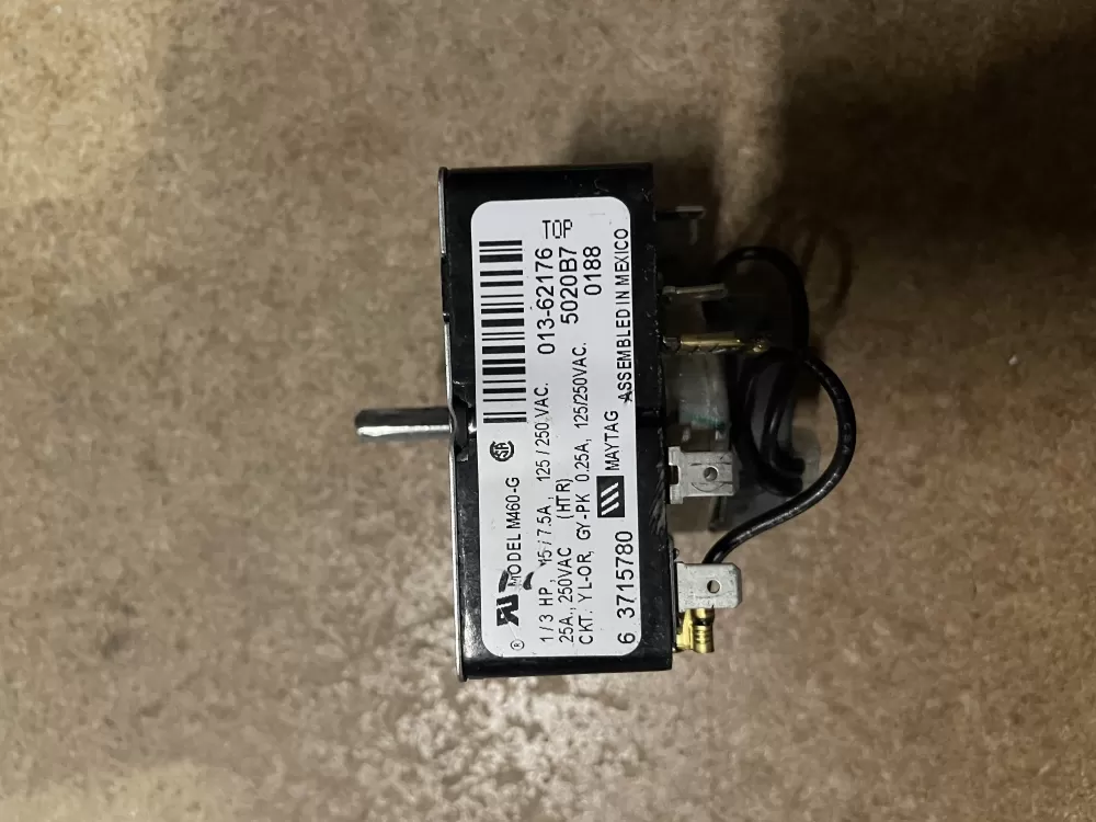 Whirlpool 013-62176  6 3715780  63715780  Dryer Timer