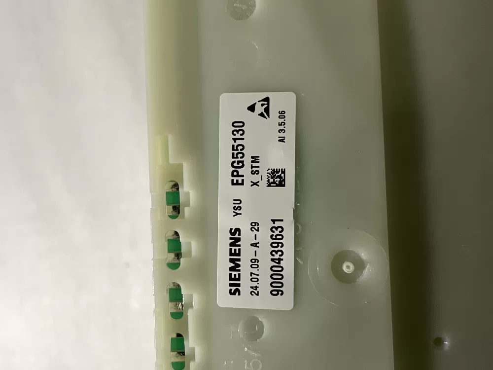 Bosch Siemens 9000439631 Dishwasher Control Board AZ197924 | Wm2757