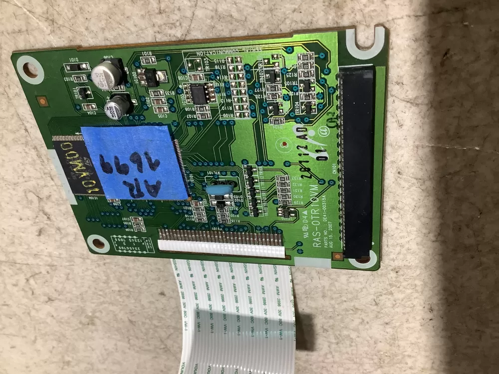 GE Samsung DE41 00315A Wb27x10900 Microwave Control Board AZ111619 | AR1699