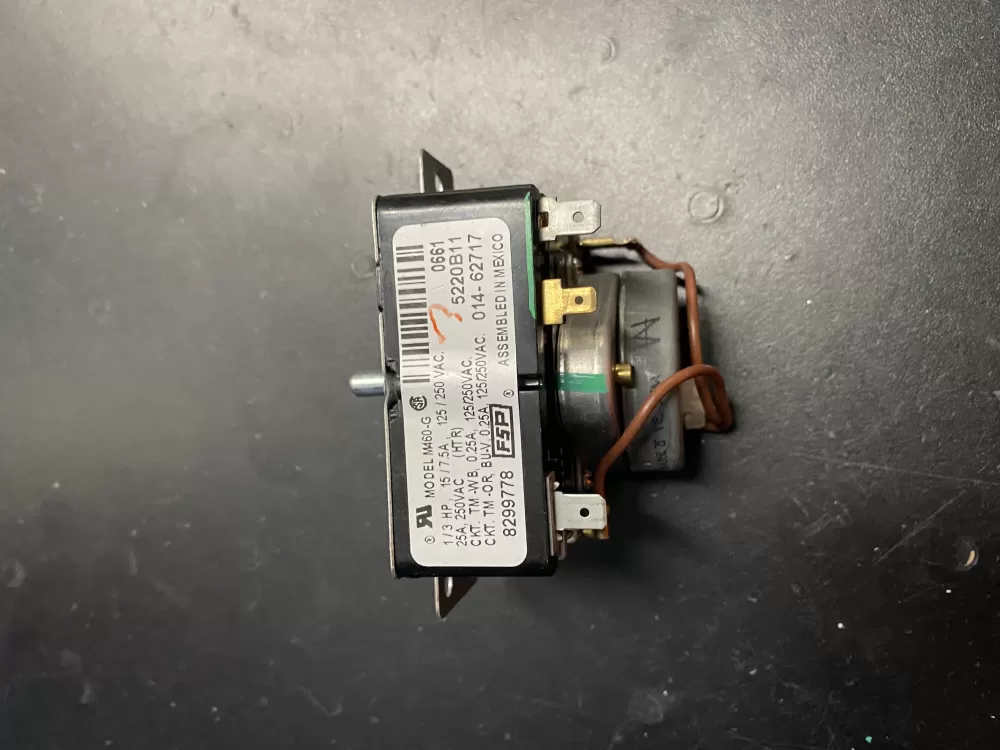 Whirlpool Kenmore Inglis Estate Amana WP8299778 AP6012586 8299778 909729 PS11745796 Washer Timer