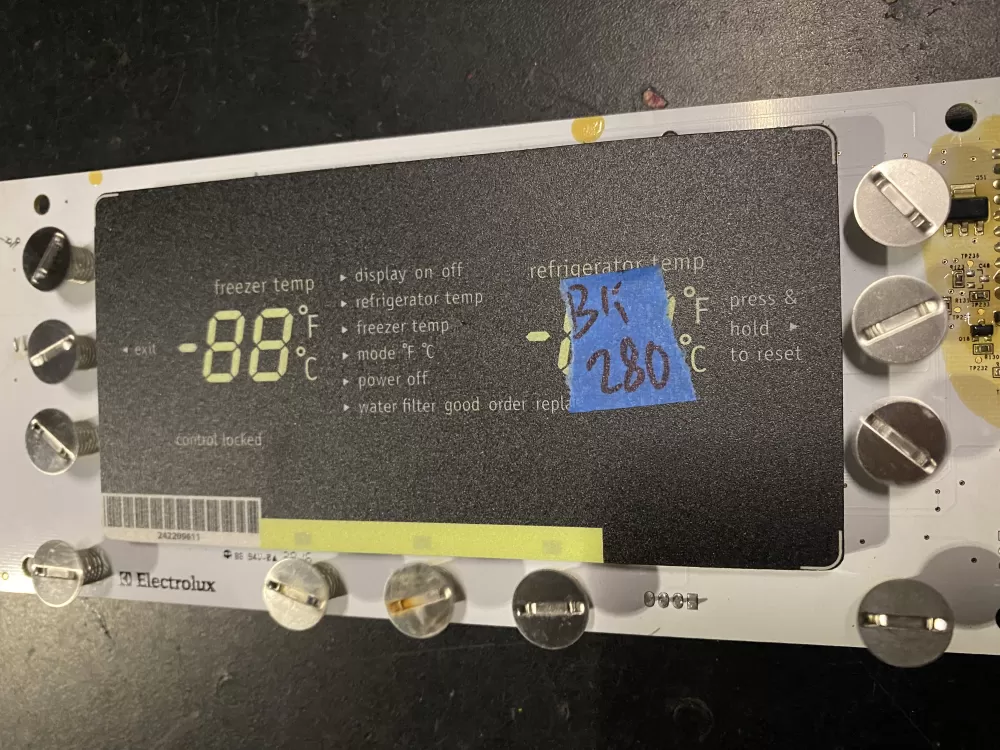 Frigidaire AP6285796 Refrigerator Control Board Display AZ27959 | BK280