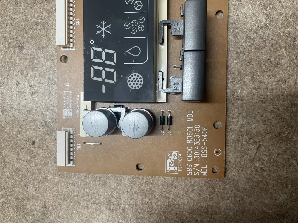 Bosch 30143E3150 Refrigerator Control Board AZ13458 | KM1289