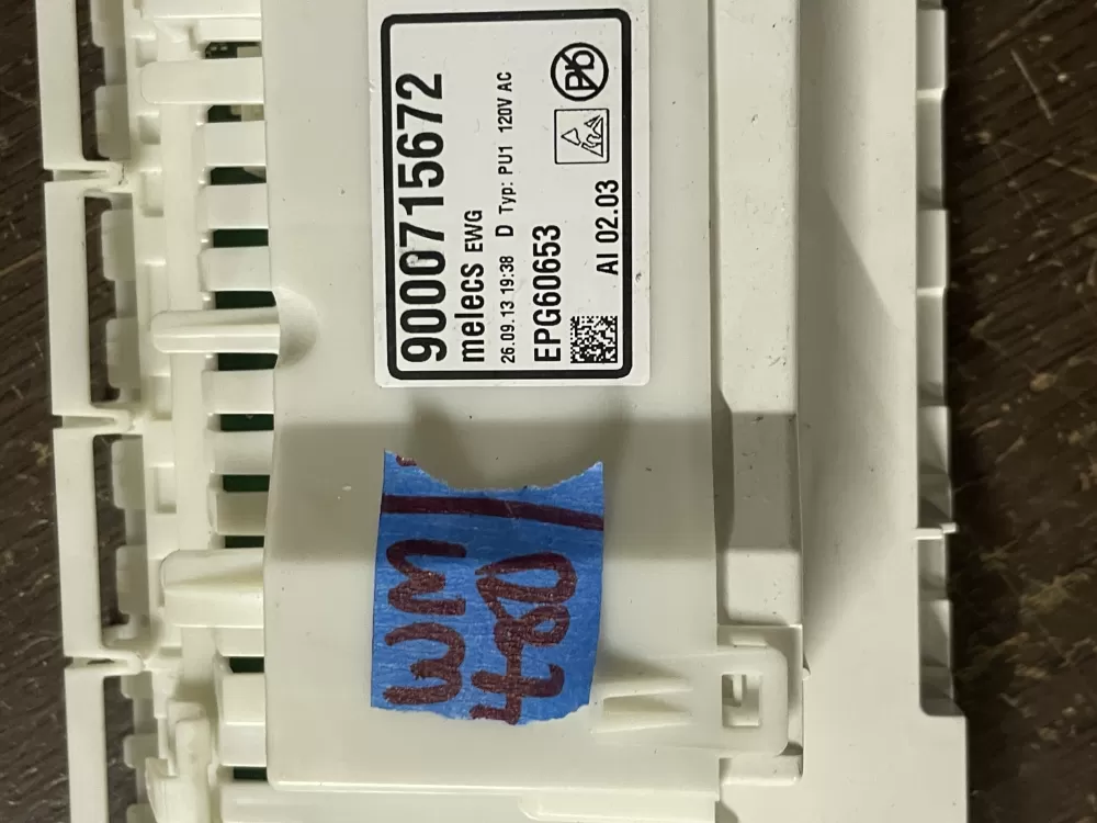 Bosch 00752740 Dishwasher Control Module EPG60653 9000715672 AZ39170 | Wm480