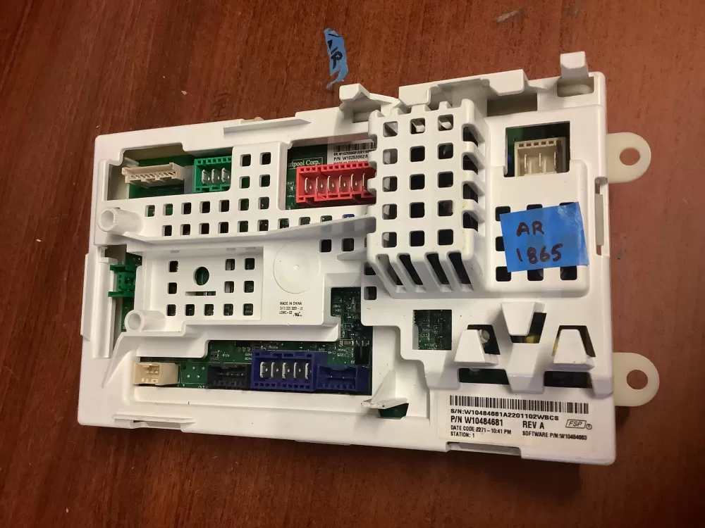 Whirlpool Amana Admiral Roper W10484681 Washer Control Board AZ195663 | AR1865