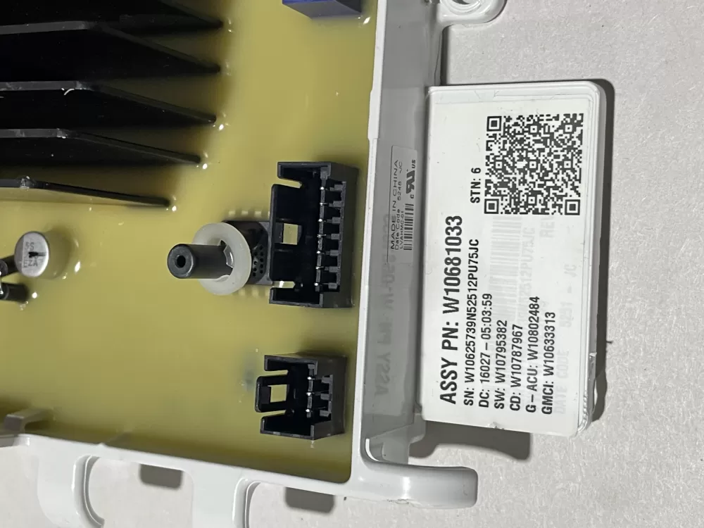 Whirlpool W10681033 W10812422 PS11723056 Washer Control Board AZ148026 | KM2468