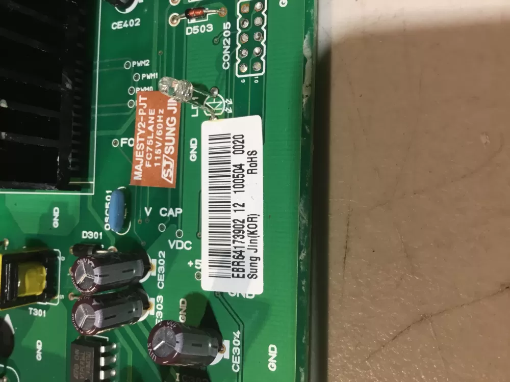 Kenmore LG EBR64173902 Refrigerator Control Board Electronic AZ48859 | NR1793