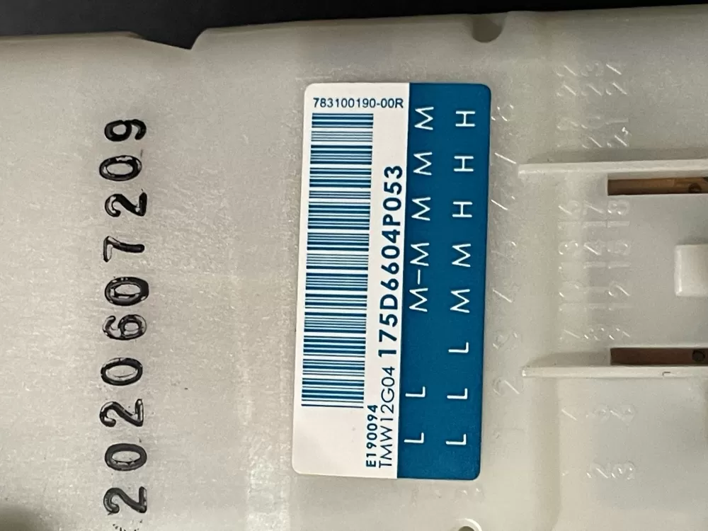 GE WH12X10527 175D6604P053 Washer Timer AZ20193 | WM1072