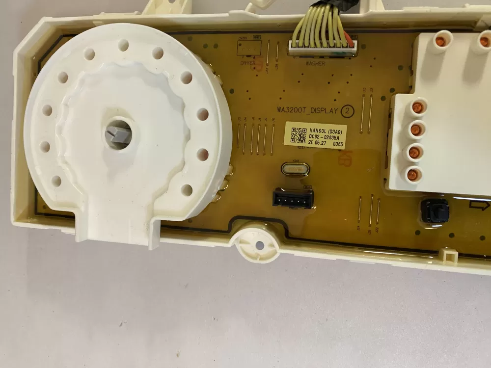 Samsung DC92-02117F Washer Control Board AZ120613 | BK2218