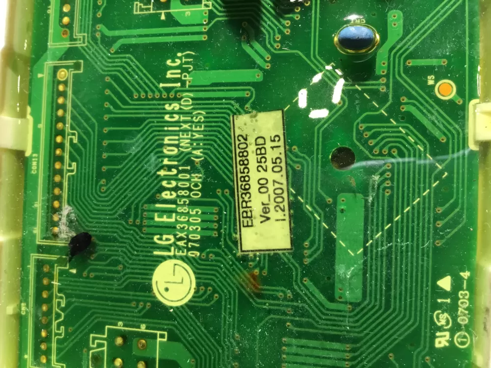 LG AP5071325 EBR36858802 PS3533743 Dryer Control Board AZ41854 | NR414