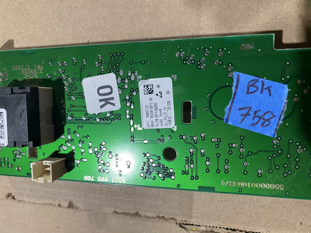 Bosch 9000910812 06 Washer Control Board  AZ88359 | BK758
