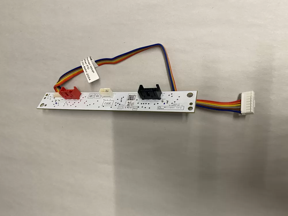 Whirlpool W11612331 Washer Touch Sensor Control Board AZ213830 | BK1655
