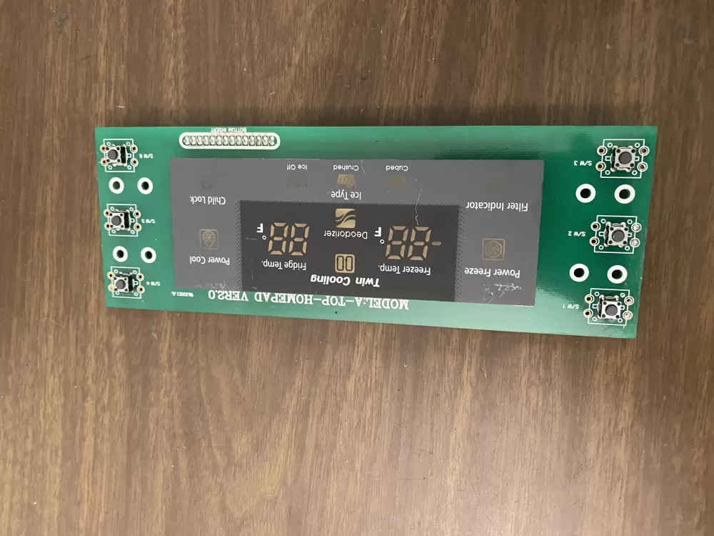Samsung  Whirlpool DA41-00170A Refrigerator Control Board Dispenser