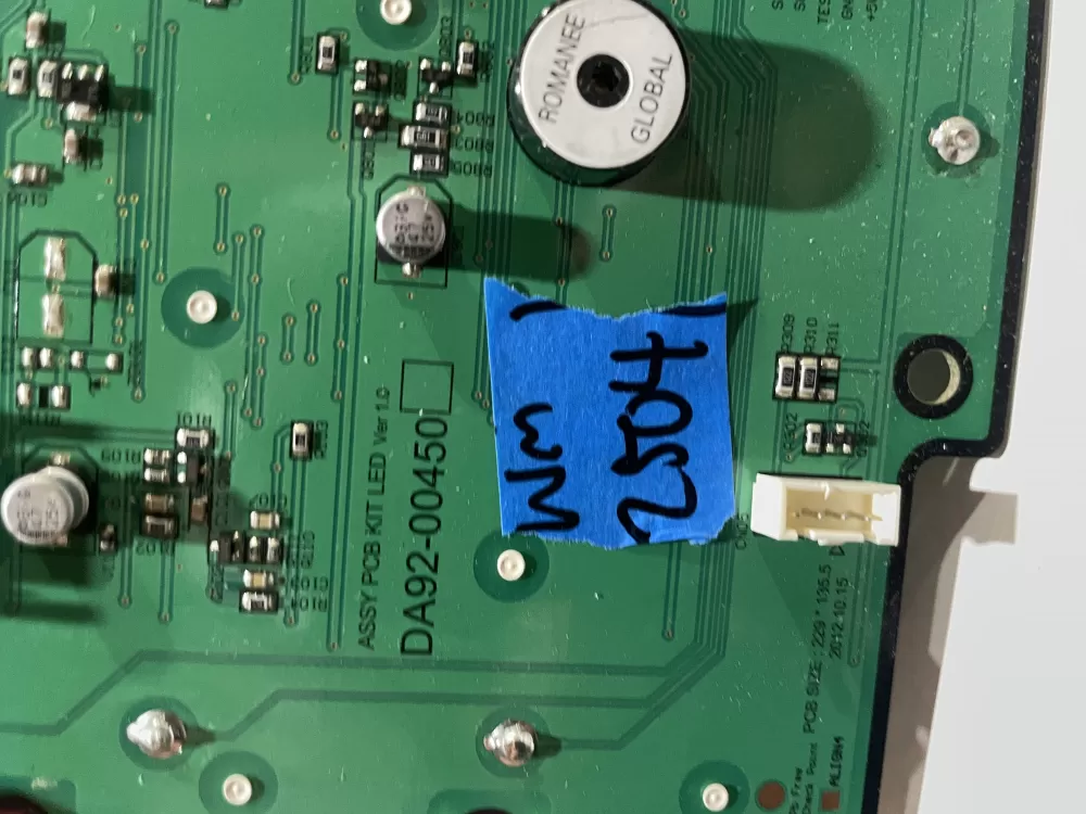 Samsung DA92-00450 Refrigerator Control Board AZ184270 | Wm2504