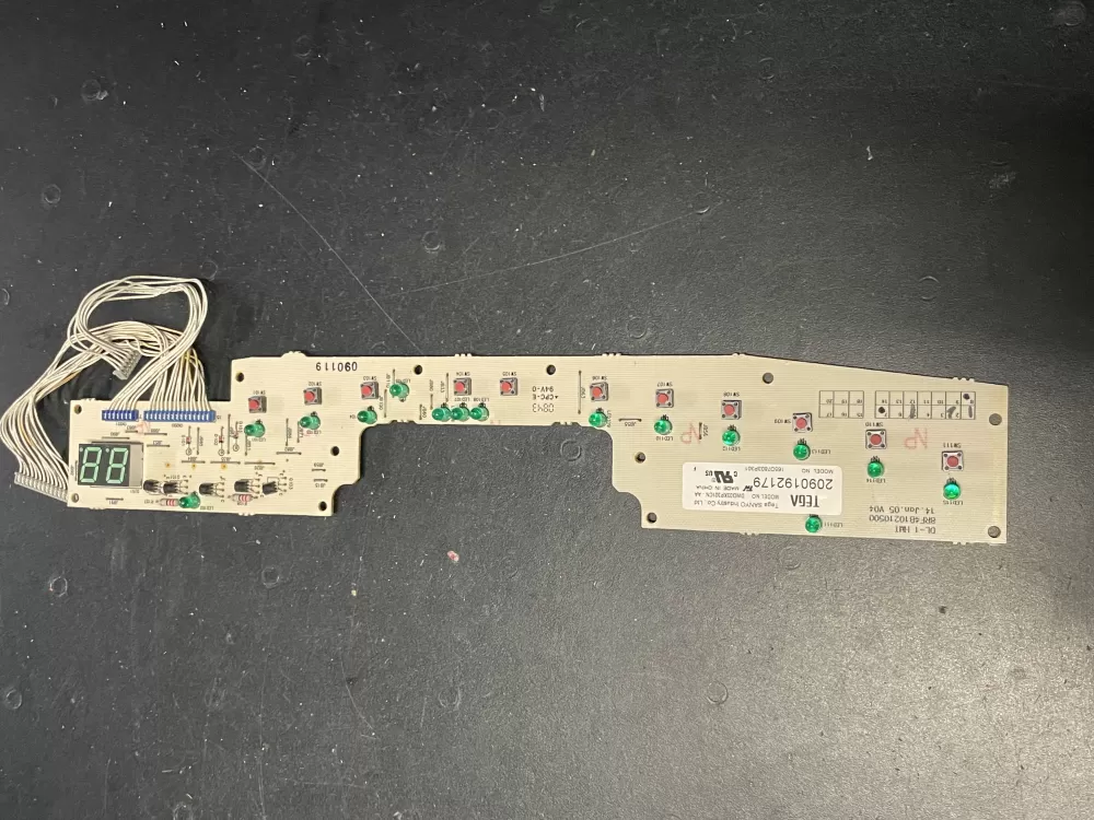 GE 165D7803P301 Dishwasher Control Board AZ20292 | WM1037