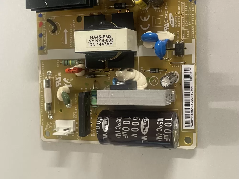 Samsung DA92 00486A Refrigerator Control Board AZ158033 | KM1544