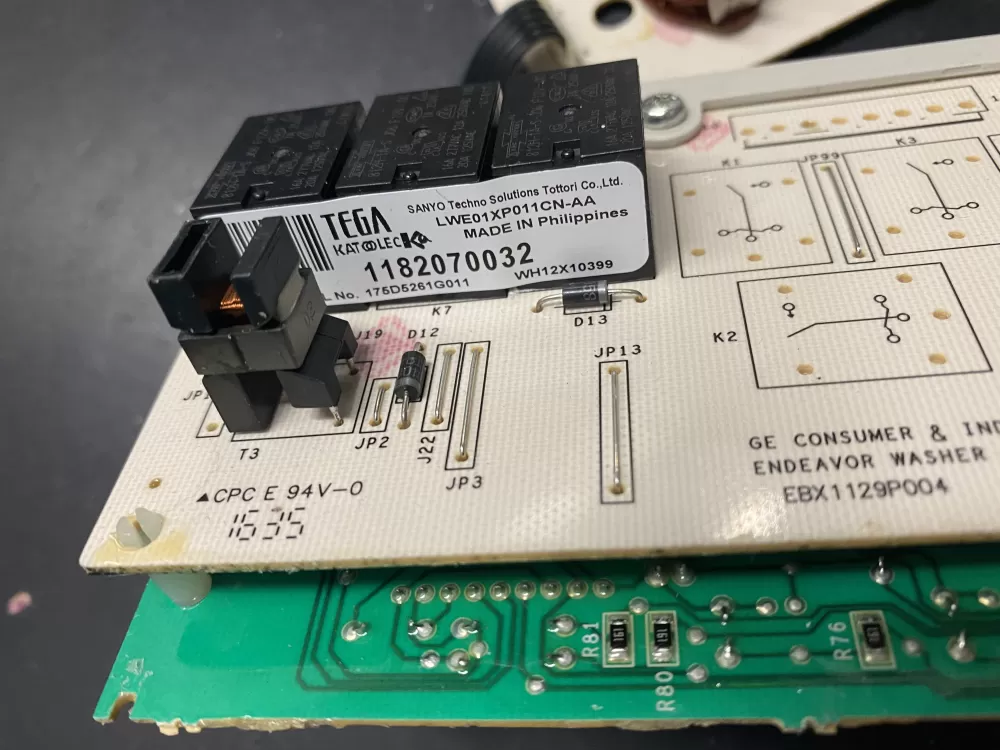 Whirlpool WH12X10399 175D5261G011 Washer Control Board AZ19846 | BK944