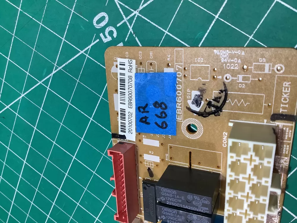 LG EBR60070703 EBR60070707 Refrigerator Power Control Board AZ180482 | AR668