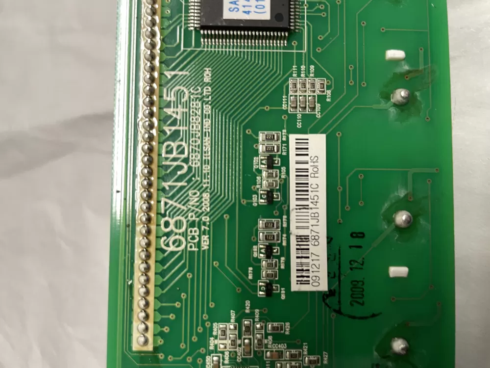 LG Kenmore 6871JB1451C Refrigerator Control Board Dispenser AZ207737 | Wm2731