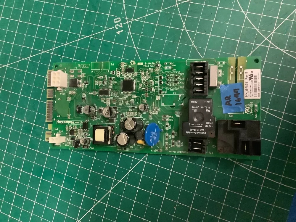 Whirlpool Maytag Kenmore W10111606 6105034 Dryer Control Board AZ210672 | AR1699