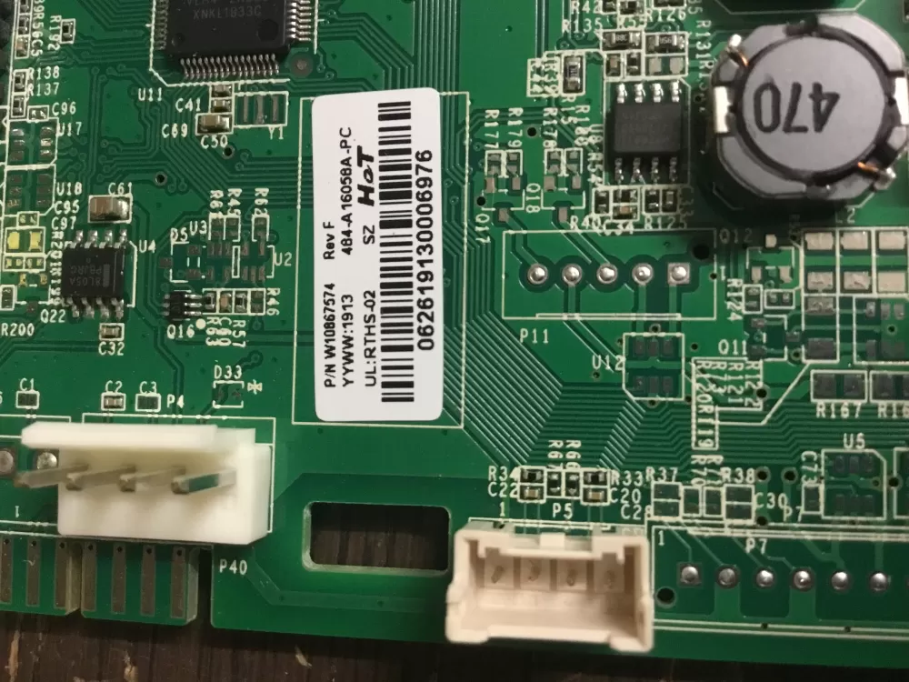 Amana W11043763 PS12070401 Refrigerator Control Board Electronic AZ16819 | NR30