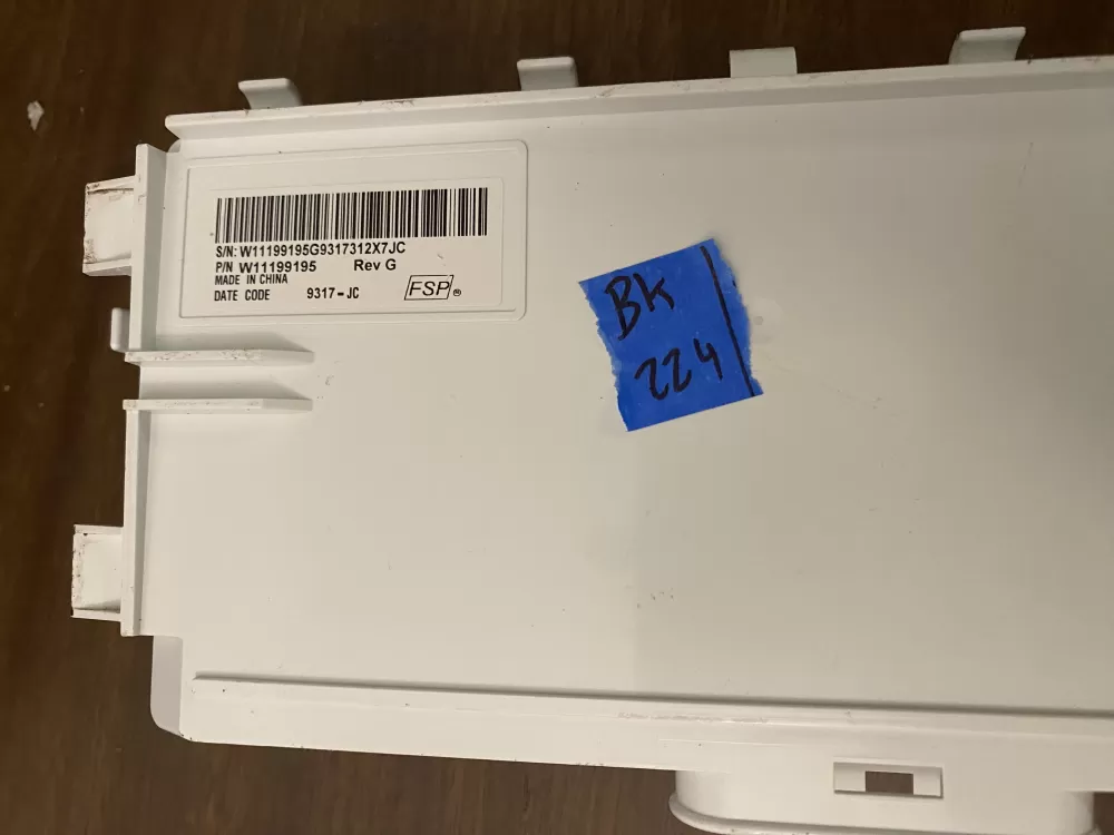 Whirlpool W11538092 W11543997 PS16555301 Washer Control Board AZ101416 | BK224