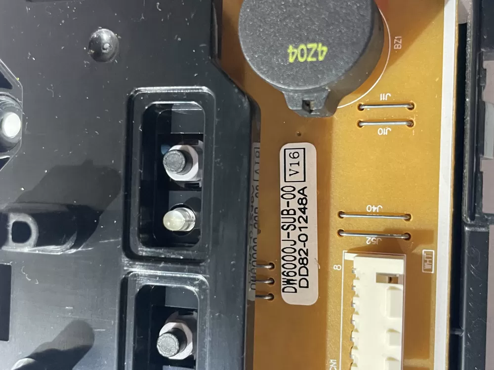 Samsung DD82 01248A Dishwasher Control Board AZ199744 | Wm2791