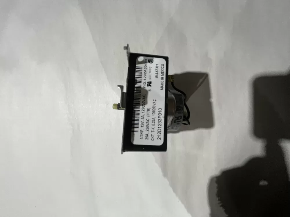 Hotpoint  GE 212D1233P010 WE4M362 Dryer Timer