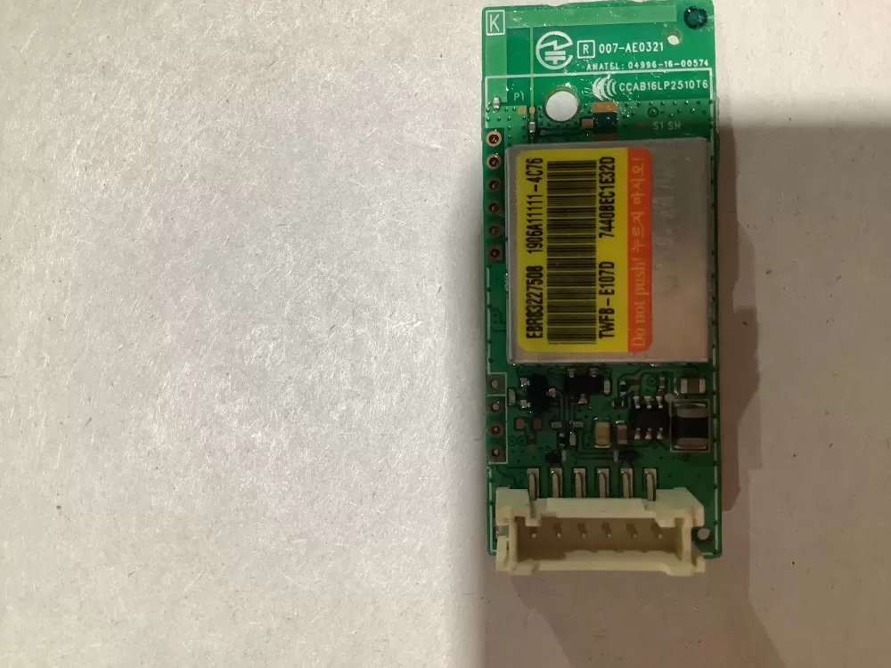LG EBR30368910 EBR83227508 Dryer Display Control Board AZ152996 | BG2498