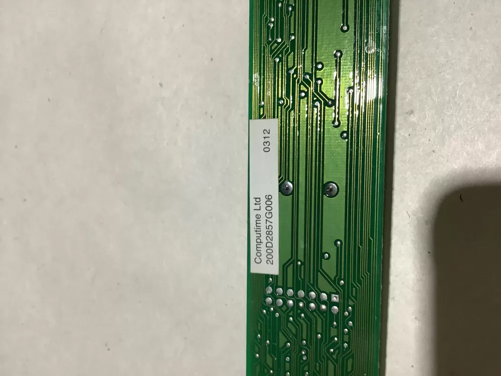 GE 200D2857G006 Refrigerator Control Board AZ158613 | ZC337