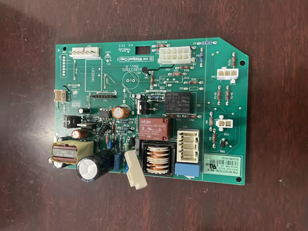 Whirlpool  KitchenAid  Kenmore  Jenn-Air AP6019378 W10205552 W10268635 W10317076 WPW10317076 PS11752684 Refrigerator Control Board