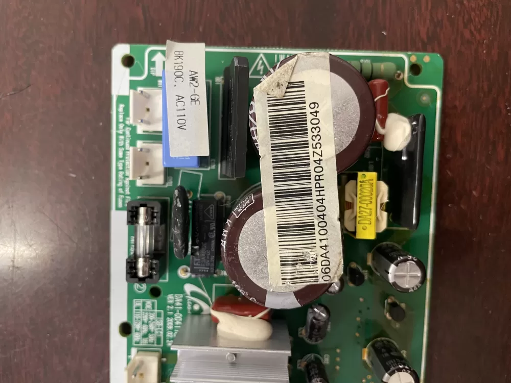 Samsung DA41 00404H Refrigerator Control Board Inverter AZ40210 | KM1336