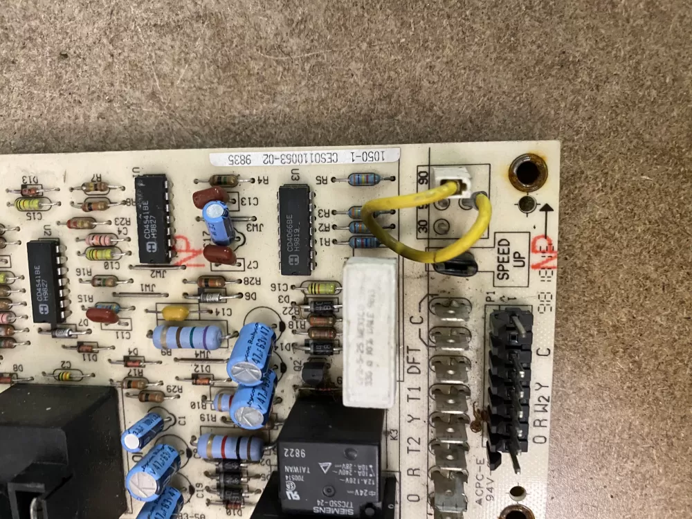 Carrier Bryant 1050 83 5A  Control Board AZ73396 | BK991