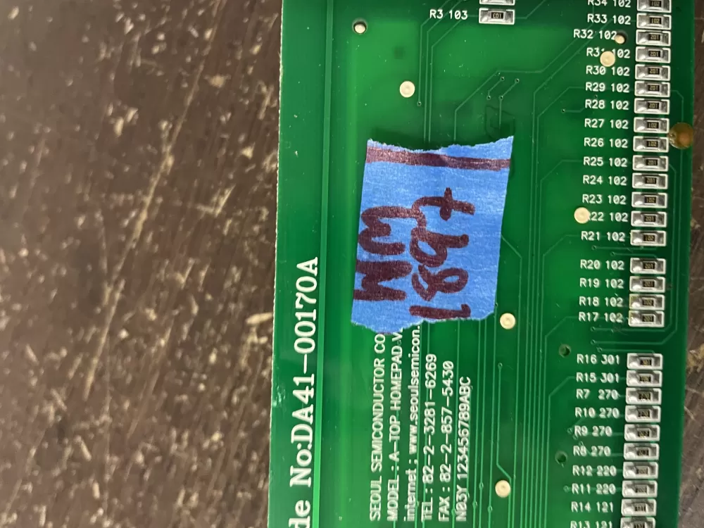 Samsung Whirlpool Refrigerator Control Board Dispenser AZ53547 | Wm1897