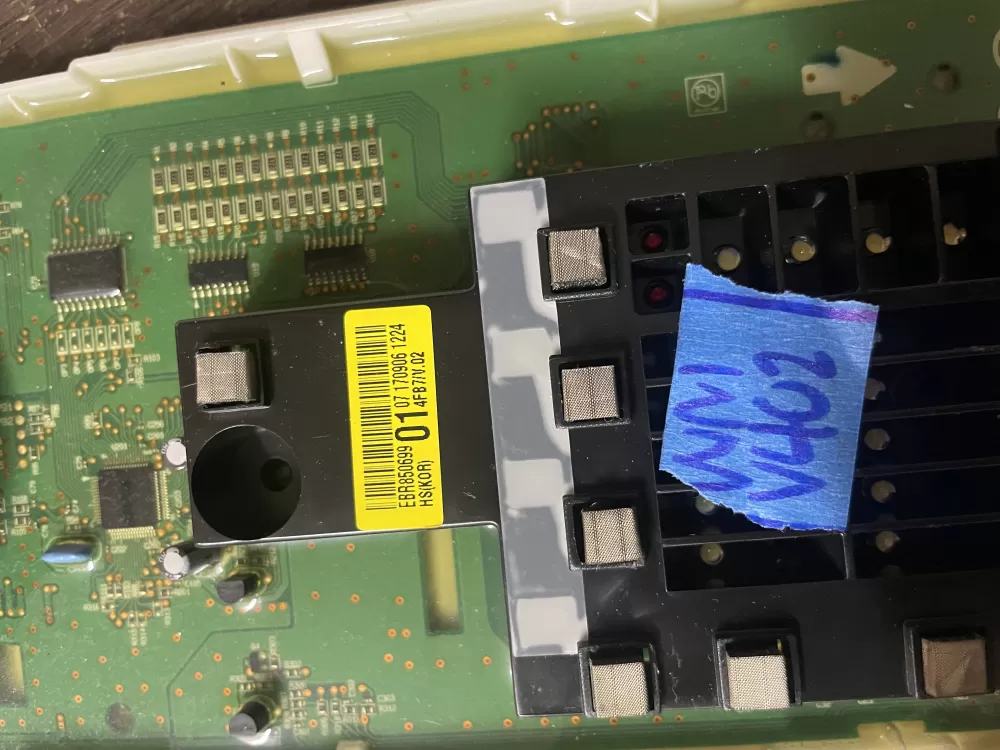 LG EBR85069901 Dryer Display Power Control Board AZ40892 | Wmv402
