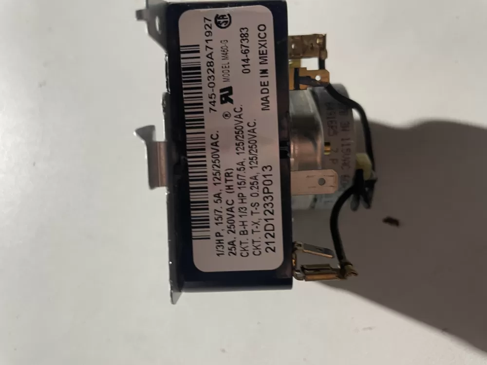 GE 212D1233P013 WE4M365 Dryer Timer AZ39968 | Wm380