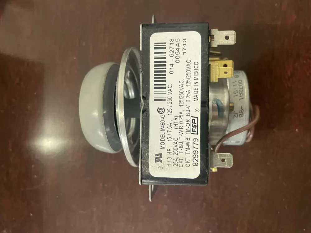 Whirlpool  Maytag  Kenmore  Amana AP6012587 8299779 8299779R WP8299779 PS11745797 Dryer Timer