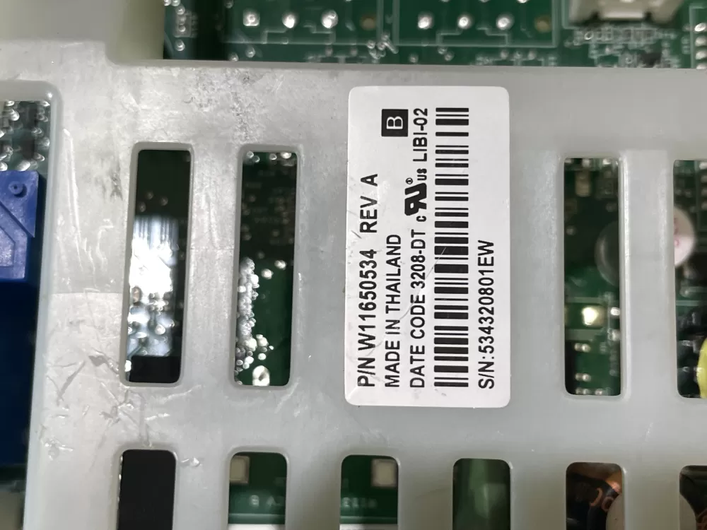 Whirlpool Maytag W11650534 Dryer Control Board AZ170725 | Wm556