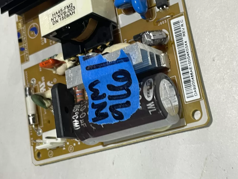 Samsung DA92 00486A Refrigerator Control Board AZ152336 | Wm916