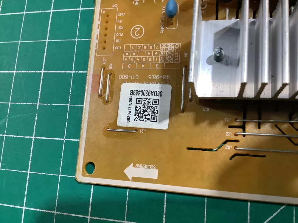 Samsung DA92 00459B PBA1D0030 Refrigerator Control Board AZ148997 | NR2490