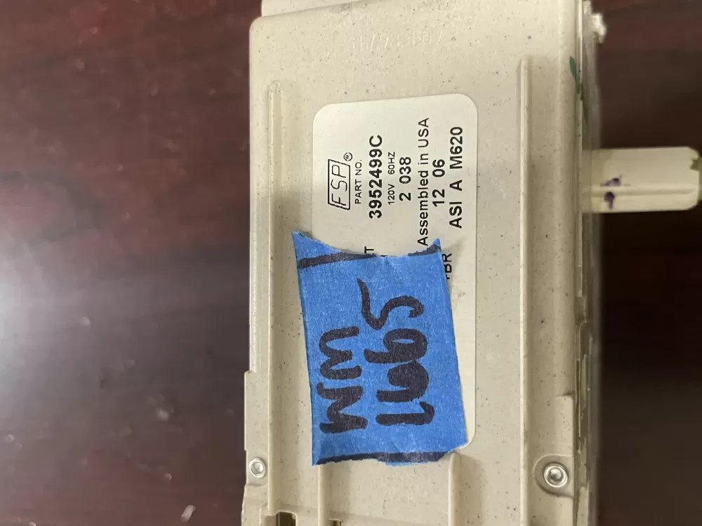 Whirlpool Kenmore 3952499C Washer Timer Stacked Laundry Center AZ97345 | Wm1665