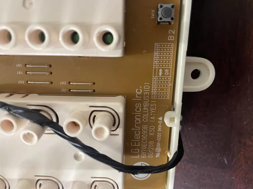 LG 6870EC9093B 6871EC2123B 6871el1004c Dryer Control Board AZ39461 | KM391