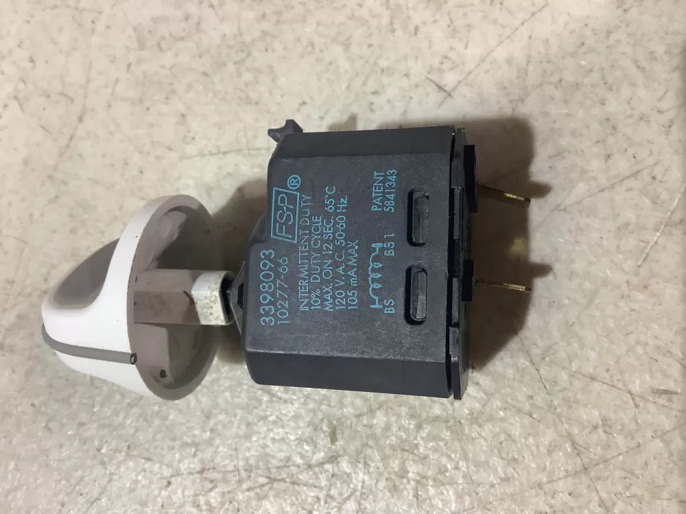 Whirlpool 3398093 WP3398093 Dryer WP Switch AZ200613 | SL151