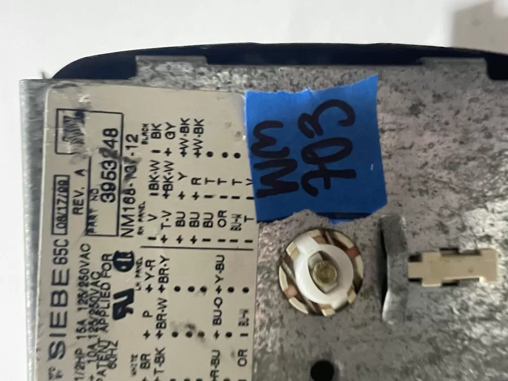 Kenmore AP6008926 3953248 3953248R WP3953248 Washer Timer AZ191083 | Wm703