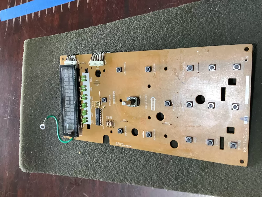 GE 6871W2S247A  6870W2A247A Microwave Control Board