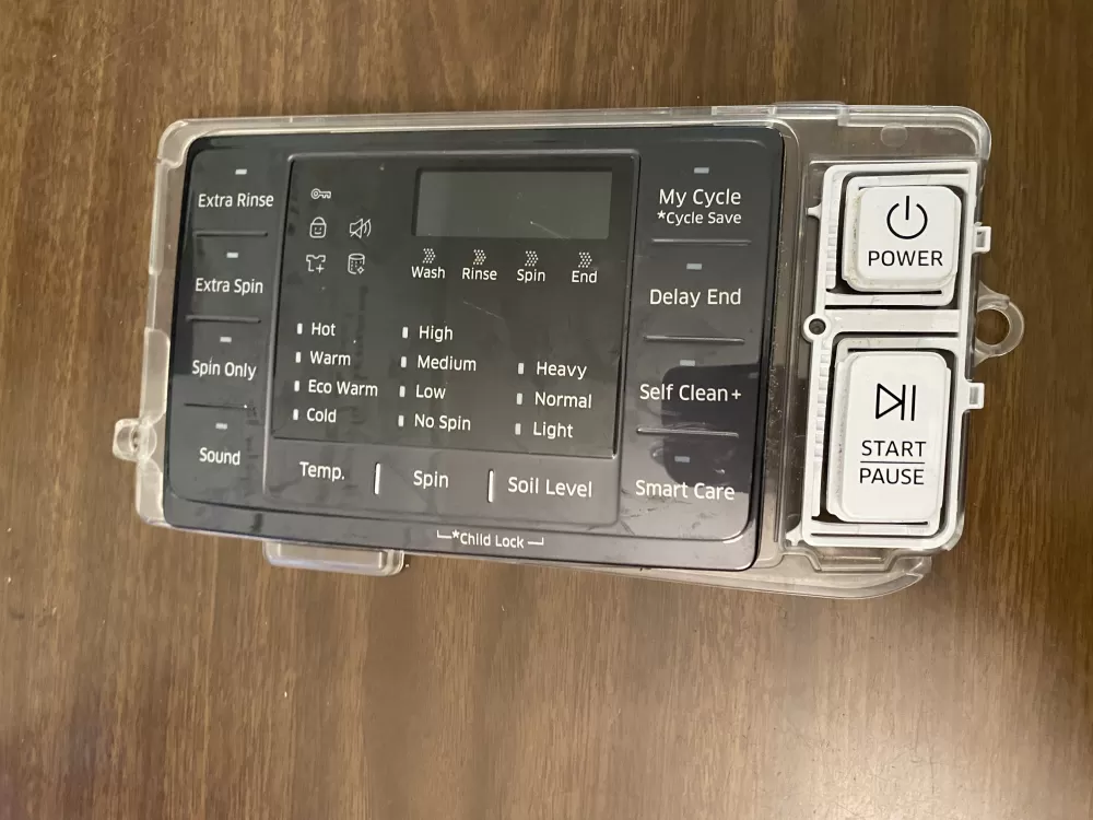 Samsung DC92-01607J  AP6243588  DC94-06643A  DC93-00376D  PS12084833 Dryer UI Control Board