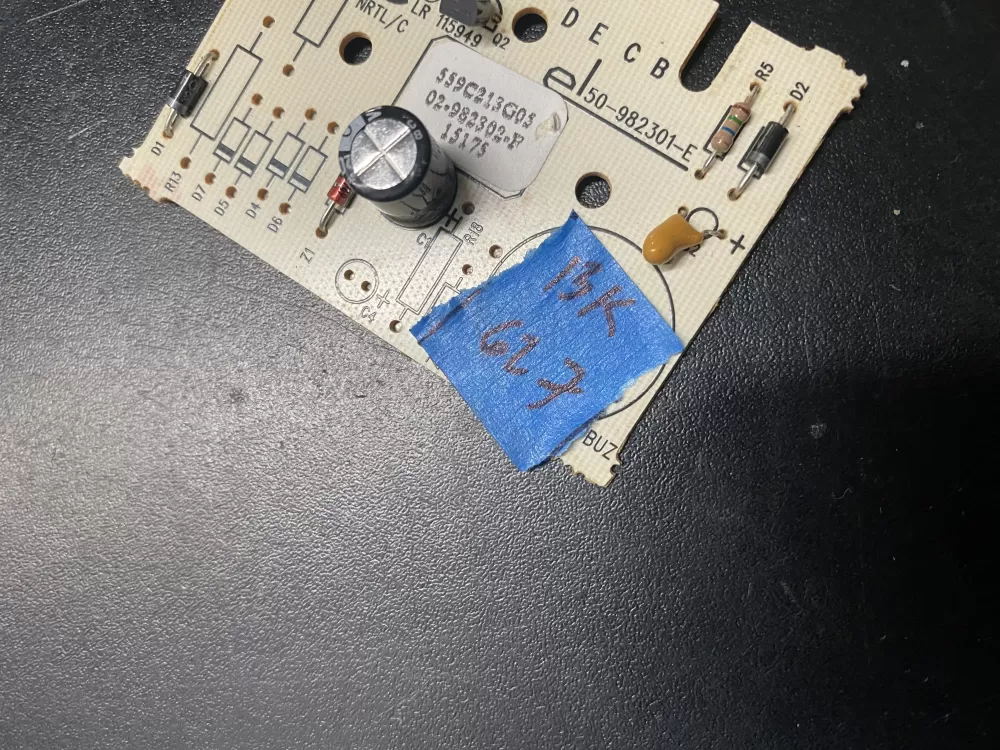 GE 559C213G05 50-982301- 50-982301- Dryer Control Board AZ3337 | BK627