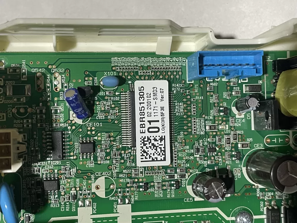 LG EBR85130501 Dryer Electonic Control Board AZ118316 | KM2187